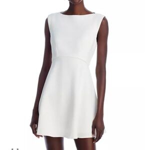 French Connection Whisper Classic White Mini Dress